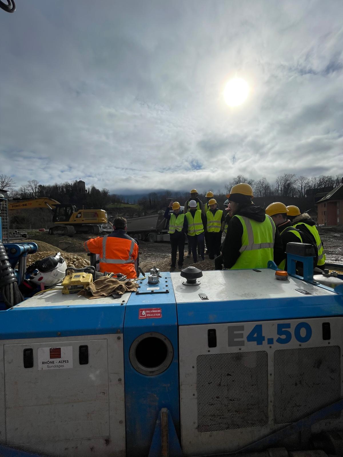 Formation des étudiants du Master GAIA (Université de Savoie Mont Blanc) avec rhonealpessondages